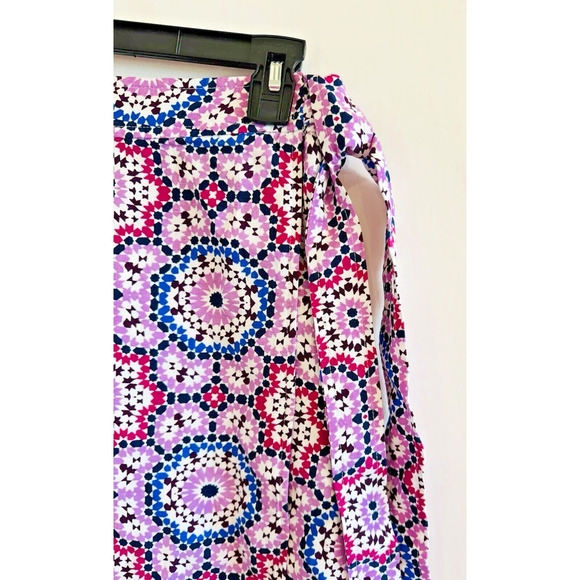 NWT ANN TAYLOR LOFT LINEN BLEND WRAP SKIRT WOMEN'S PETITE SIZE 2 - Picture 4 of 10